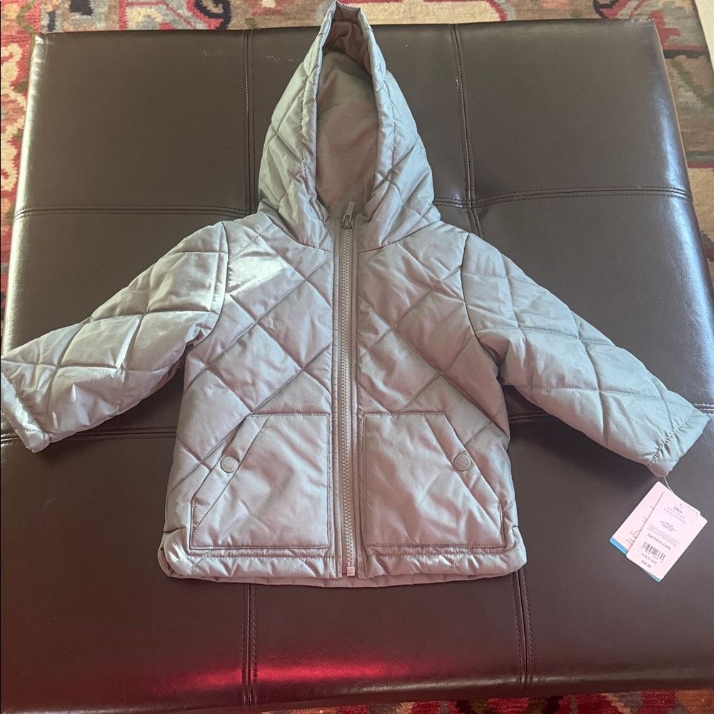 Carter's Quilted Puffer Jacket - Gray